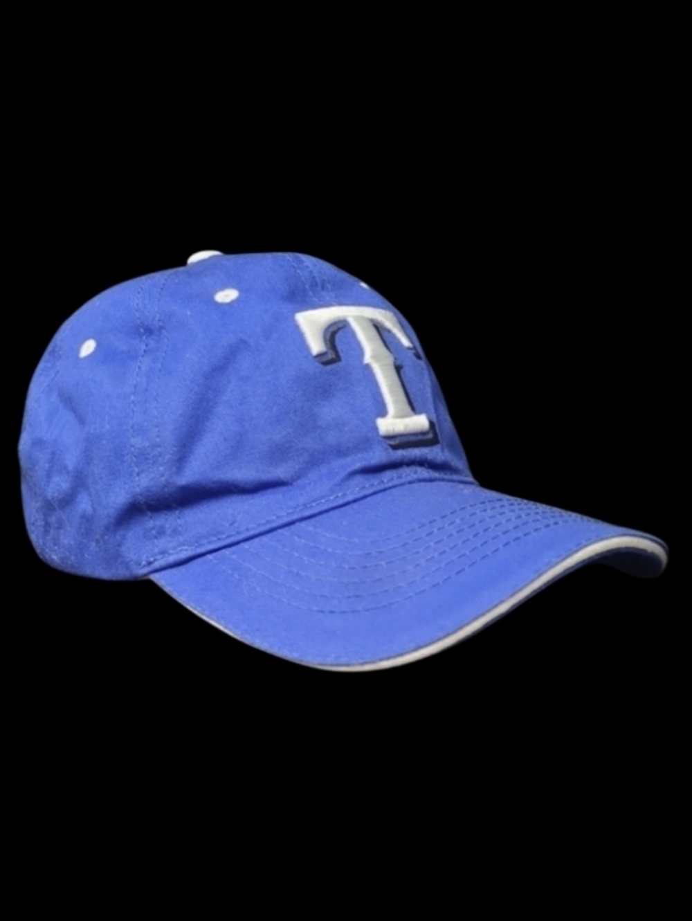 NEW BASEBALL CAP BLUE WITH WHITE "T" AND PANTHER ON SIDE